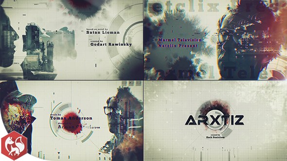 Double Exposure - Movie Opening Video Displays template preview