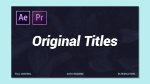 Videohive Original Titles 22819019 Titles template preview