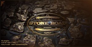 Videohive Stone Road Logo Logo Stings template preview