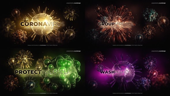 Videohive Corona Virus Opener Openers template preview