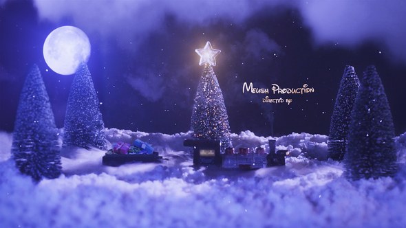 Christmas Tale Video Displays template preview