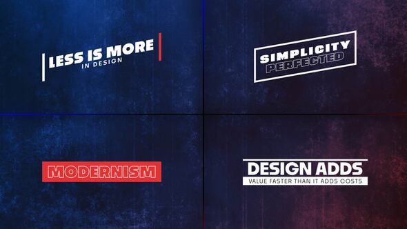 Videohive Text Animation 54817877 Titles template preview