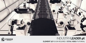 Videohive Industry Leader 4K Logo Stings template preview