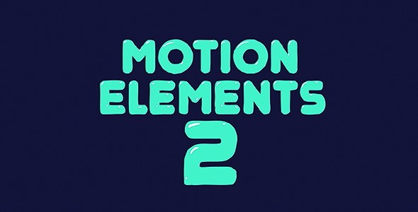 Motion Elements 2 Video Displays template preview