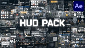Videohive HUD Pack | Part 1 Elements template preview