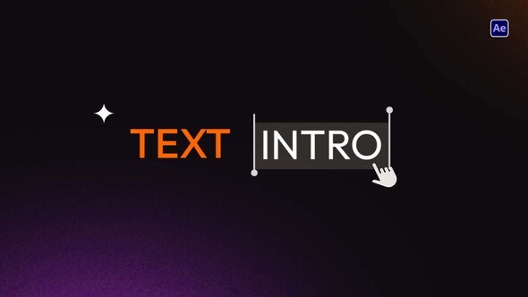 Videohive Text Intro 60377291 Titles template preview