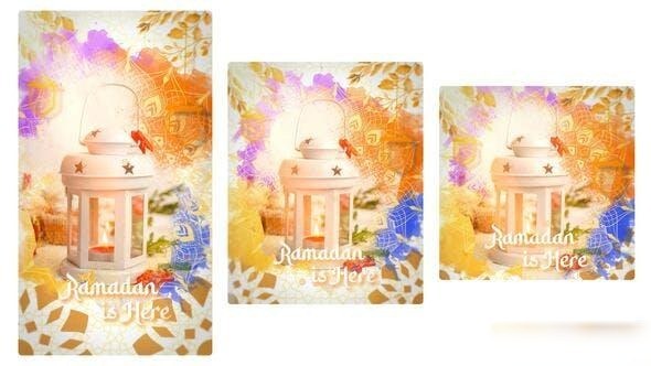 Videohive Ramadan Kareem Opener | Social Media (3 in 1) Ramadan template preview