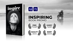 Videohive Inspiring Book Promo Product Promo template preview