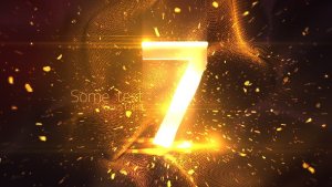 Videohive Luxury Countdown 4K Elements template preview