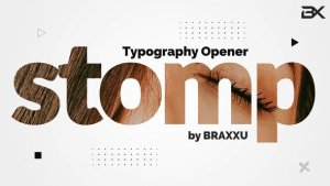 Videohive Typography Stomp Opener 23777352 Openers template preview