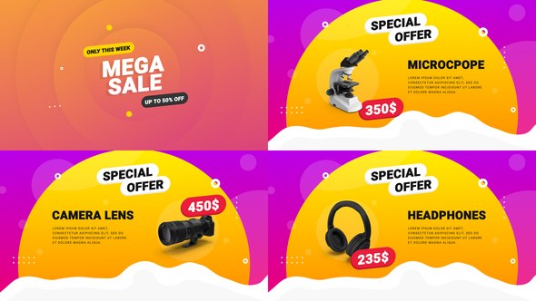 Videohive Sale Product Promo 33108901 Product Promo template preview