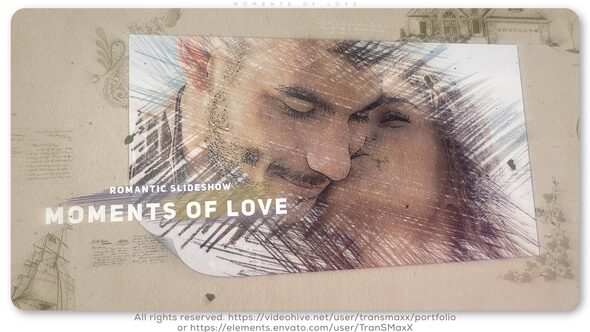 Videohive Moments of Love Openers template preview