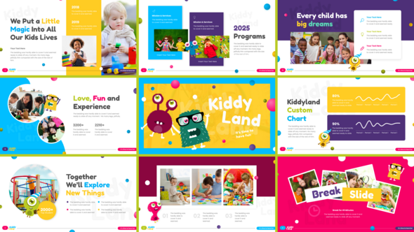 Videohive Kids Education Video Display After Effect Template Elements template preview