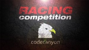 Race Logo Video Displays template preview