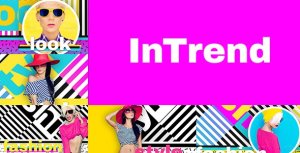 In Trend // Fashion Show Package Video Displays template preview
