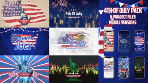 Videohive 4th of July Pack Openers template preview