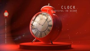 Videohive Clock Logo 58329709 Logo Stings template preview