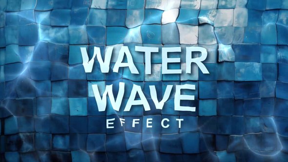 Videohive Water Wave Effect Elements template preview