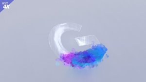 Videohive Digital 3D Wipe Smoke Logo Stings template preview