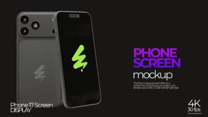 Videohive Phone 17 Mockup Screen Product Promo template preview