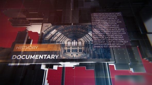 Videohive History Documentary Intro Openers template preview