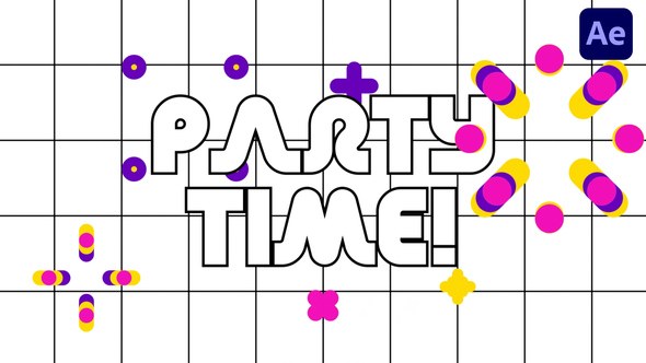 Videohive 3D Birthday Fest Opener Broadcast-packages template preview