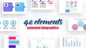 Infographics Vol.6 Video Displays template preview