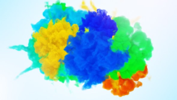 Videohive Color Of Smoke Logo Reveal Logo Stings template preview