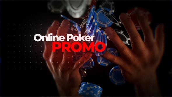 Online Poker App Promo & Poker Intro Video Displays template preview