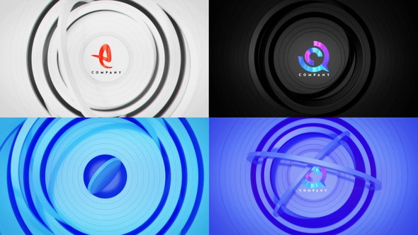 Videohive Business Circles Logo Reveals Logo Stings template preview