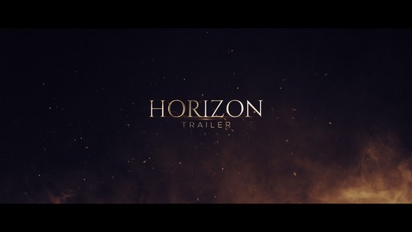 Videohive Horizon Trailer Titles template preview