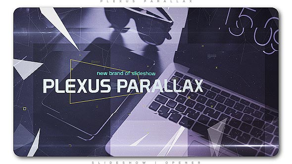 Videohive Plexus Parallax Slideshow | Opener Openers template preview