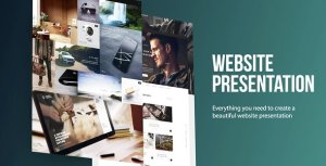 Website Presentation Video Displays template preview