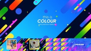 Colour Video Displays template preview