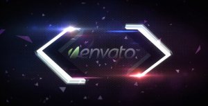 3D Arrow Logo Reveal Video Displays template preview