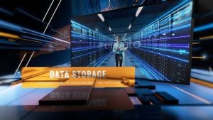 Videohive Data Triangle Tunnel Openers template preview