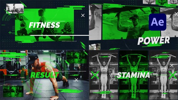 Videohive Juicy Sport Openers template preview