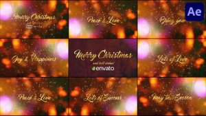Videohive Christmas Greeting Titles for After Effects Titles template preview