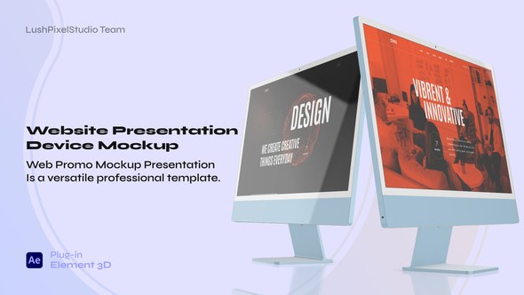 Videohive Web Promo Mockup Presentation Product Promo template preview