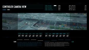 Videohive HUD Satelite Video Infographics template preview