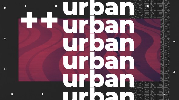 Videohive Modern Urban Opener 25829058 Openers template preview