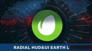 Videohive Radial HUD UI Earth Logo Logo Stings template preview