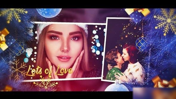 Videohive Merry Christmas Slideshow || Happy New Year Openers template preview