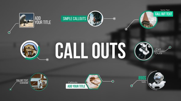 Videohive Call Outs 60545745 Logo Stings template preview