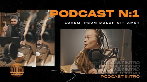Videohive Podcast Intro | AE 58810274 Openers template preview