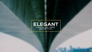 Modern and Unique Motion Titles Video Displays template preview