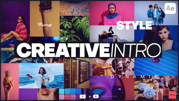 Videohive Creative Intro 40185951 Broadcast-packages template preview