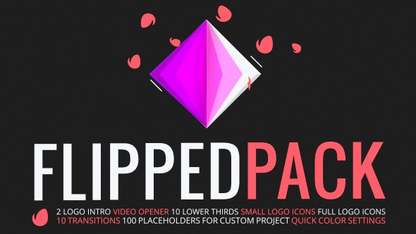 Videohive Flipped Pack Openers template preview