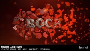 Videohive Shatter Logo Reveal 53744520 Logo Stings template preview