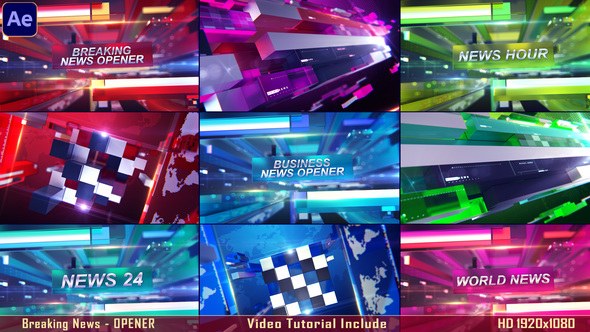 Videohive Breaking news OPENER 47307100 Broadcast-packages template preview